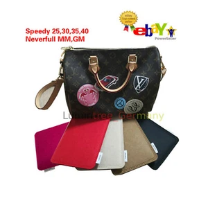 Handmade Filz Bag Base Shaper Einlegeboden Für Louis Vuitton Speedy Neverfull - Picture 1 of 13