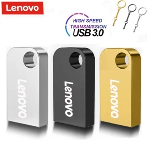 Lenovo Mini Usb Pen Drive 2TB 3 Pack 1 Black 1 Gold 1 Silver - Picture 1 of 2