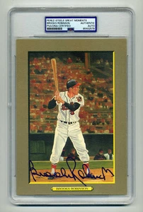 BROOKS ROBINSON PSA/DNA SIGNED PEREZ STEELE GREAT MOMENTS CARD - Picture 1 of 1