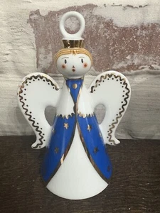 Villeroy & Boch Magic Angel Christmas Ornament Porcelain Bell Unique Rare Decor - Picture 1 of 9