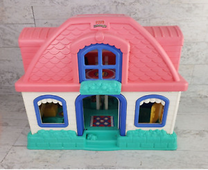 Fisher price Little People Sweet Sounds Pink Doll House Home Play Set