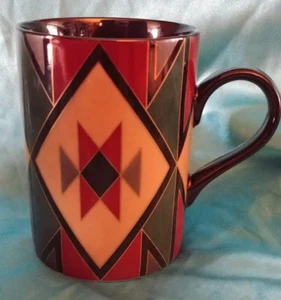 Taza de café Fitz & Floyd porcelana fina patrón Hopi Japón - Imagen 1 de 12