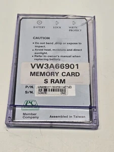 TELEMECANIQUE PC CARD FLASH MEMORY VW3A66901 S RAM NEW sp52 - Picture 1 of 2
