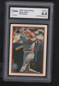 BARRY LARKIN -- 1990 TOPPS -- ALL STAR COLLECTOR'S EDITION -- GRADED GMA 8.5 - Picture 1 of 1