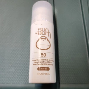 Sun Bum Mineral Sunscreen Roll-On Lotion Broad Spectrum SPF 50 3oz ex. 02/2025 - Picture 1 of 2