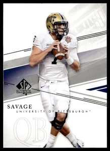 2014 SP Authentic Tom Savage Rookie Pittsburgh Panthers #130 - Picture 1 of 2