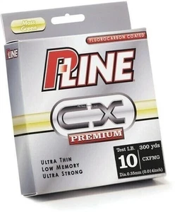Línea de pesca P-Line CX Premium verde musgo 300 yardas (carrete de llenado)- 15 lb nueva - Imagen 1 de 1