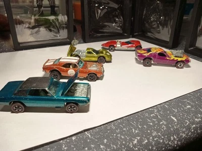 REDLINE ORIGINAL HOT WHEELS LOT*5 SWEET 16 Rare colorway Heavy Chevy°T-BIRD+more - Image 1 of 4