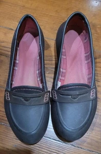 Brown Penny Loafer Crocs Size 10W-COMFY! - Picture 1 of 4