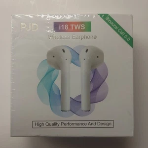  TWS i18 Wireless Headphones, Auto Pair Sealed NEW - Bild 1 von 6