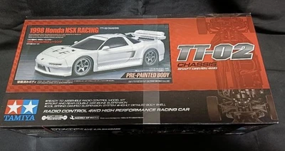 TAMIYA TT-02 Chassis 1/10 1998 Honda NSX Racing Pre-Painted Body - Image 1 of 3