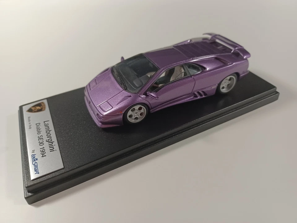 Lamborghini Diablo SE30 Metallic Violet Look Smart LS268B OVP Maßstab 1:43  1/43 - Bild 1 von 4