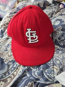 New Era 59Fifty MLB St Louis Cardinals Fitted On Field Hat Cap MLB - 7 3/8 - Picture 1 of 8