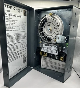 NSi Tork 1101b Spst 40a 125v 24hr. Dial Timer New In Box - Picture 1 of 5