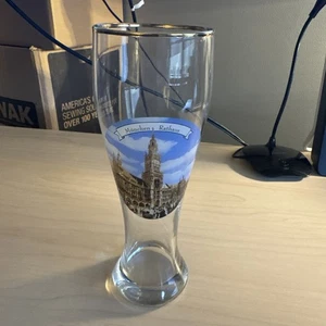 Manchen Rathaus großes Bierglas 9 cm - Bild 1 von 11