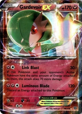 Gardevoir EX Ultra Rare XY - Steam Siege 78/114 NM - Image 1 of 2