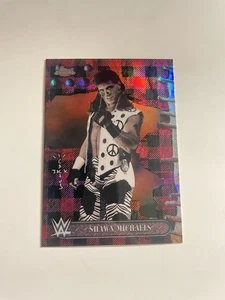 Shawn Michaels 2025 Topps Chrome WWE Cactus Jack X Wrestlmania Red Plaid SP - Picture 1 of 2