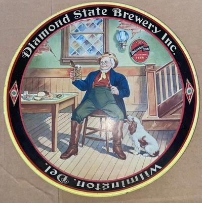 Пивной поднос Diamond State Brewery Уилмингтон Делавэр - Изображение 1 из 4