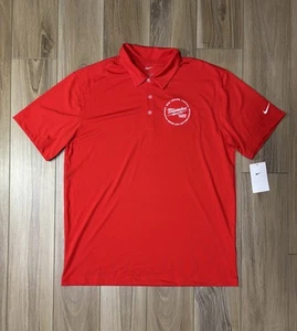 Nike Golf Dri Fit Milwaukee Tools 100 Year Anniversary 637167-657 NWT Size L - Picture 1 of 7