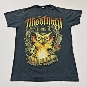 Miss May I T-Shirt Herren Medium Owl Let It Burn 2010s Metalcore Band Tee - Bild 1 von 5