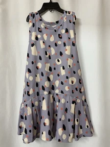 Hanna Anderson Summer Spring Cotton Sleeveless Dress~Girls 6-7Colorful A82 - Picture 1 of 4