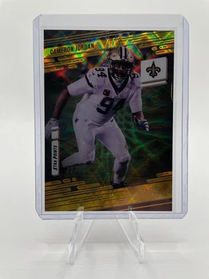 2021 Panini Prestige Cameron Jordan Xtra Points Gold Refractor Parallel #136 - Image 1 of 2