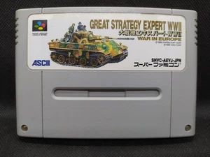 Daisenryaku Expert WWII War - NEW SAVE BATTERY - SFC (SA-1 chip) - SHVC-AEVJ-JPN - Picture 1 of 10