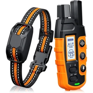 Training Hund Erziehungshalsband Ausbildung Stromschlag Halsband Elektroschock - Bild 1 von 13