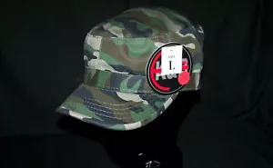 Cadet Style Baseball Cap (Lg. Green Camo) - Picture 1 of 6