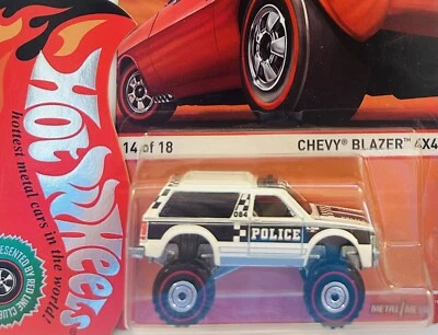 Hot Wheels Heritage: Redline Chevy Blazer 4x4 Police🔥Combined Shipping 🔥 - Image 1 of 2