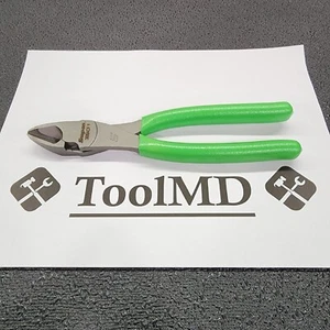 Snap-on Tools USA NEW GREEN 8" High-Leverage Diagonal Cutter Pliers 388ACF - Picture 1 of 8