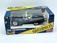 Revell Masterpieces 1:18 1956 Ford Thunderbird Black Convertible Die-Cast #8649