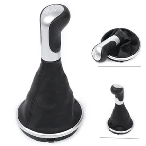 Car Auto 5 Speed Gear Shift Knob Gaiter Boot Cover For Skoda Fabia MK2 Roomster - Picture 1 of 9