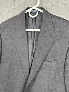 Polo By Ralph Lauren Giacca Blazer Uomo 42R Grigio Made in Italy Lana - Foto 1 di 15