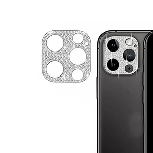 Bling Diamond Camera Lens Protector Glitter Cover For iPhone 13 Pro Max - Picture 1 of 3