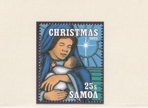 (22120) Samoa MNH Christmas 1995 unmounted mint