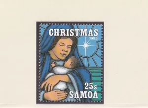 Samoa MNH Christmas 1995 unmounted mint (22120) - Imagen 1 de 1
