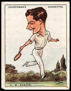 Churchman - 'Men of the Moment in Sport (S1L)' (1929) - H.W. Austin (Cambridge) - Picture 1 of 2