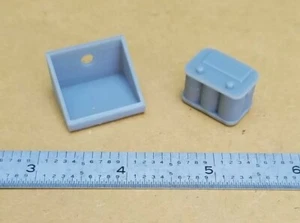 3D RESIN PRINTED 1/12 SCALE OPTIMA RACING BATTERY AND MOUNT DRAG DIRT TRACK - Picture 1 of 4