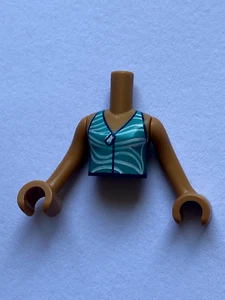LEGO Torso Mini Doll Girl Dark Turquoise Wetsuit FTGpb335c01 frnd494 Set 41697 - Picture 1 of 1