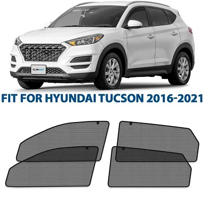 Car Shades for Side Windows Sunshade Protector for 2016-2021 Hyundai Tucson - Image 1 of 4