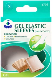 Oppo Half Gel Toe Elastic Sleeve, Small [6702] 2 Pack - Picture 1 of 2
