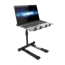 Pyle Universal Foldable DJ Laptop Stand-Professional Portable Telescoping Height