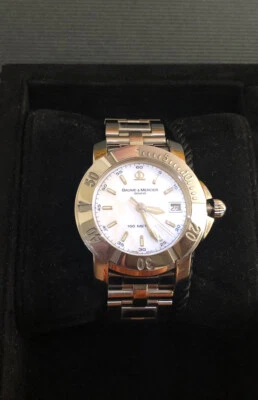 BAUME & MERCIER CAPELAND S LADIES STAINLESS STEEL QUARTZ WATCH  - Image 1 of 4