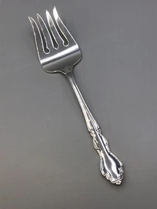 Dover by Oneida Sterling Silver Serving Fork 8 3/8" - Picture 1 of 4