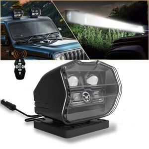 60W Remote Control LED Search Light for Boat Car Yacht Magnetic Marine Spotlight - Picture 1 of 13