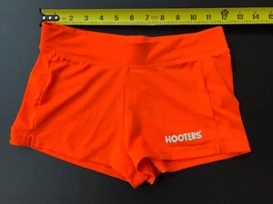 HOOTERS Authentic Uniform Orange Cheeky Booty Shorts – Women’s XXS –Iconic Look! - Picture 1 of 3