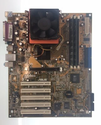 Scheda Madre ASUS P4S800, Intel Celeron 2.8GHz, 512MB RAM - Immagine 1 di 4