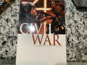 Civil War Millar McNiven Marvel Graphic Novel Comic Book - Picture 1 of 1