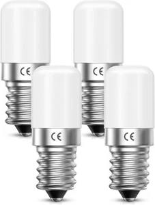 Mini bombilla Lamptobe E14 1,5 W blanco cálido máquina de coser campana extractora paquete de 4 - Imagen 1 de 6